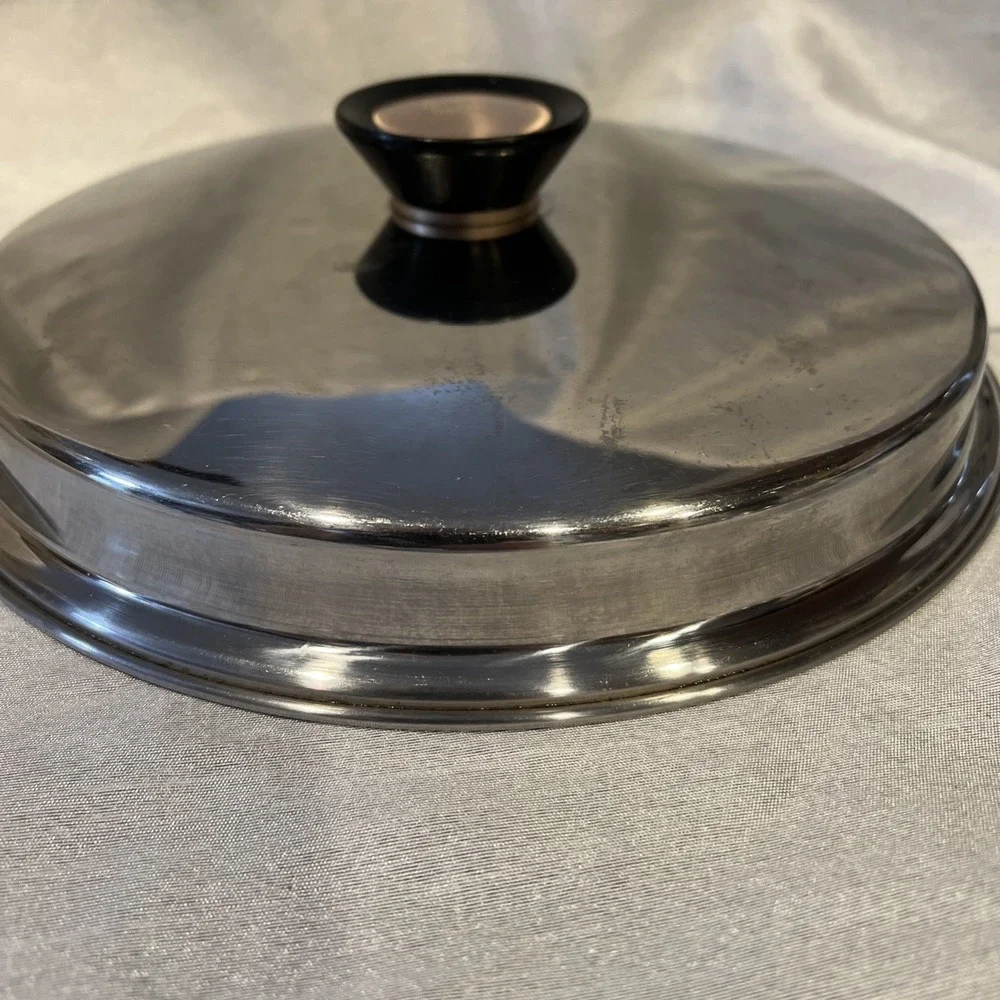 Vintage Duncan Hines by Regal Ware 3 Ply Stainless Steel Stock Pot Lid 10'' Only